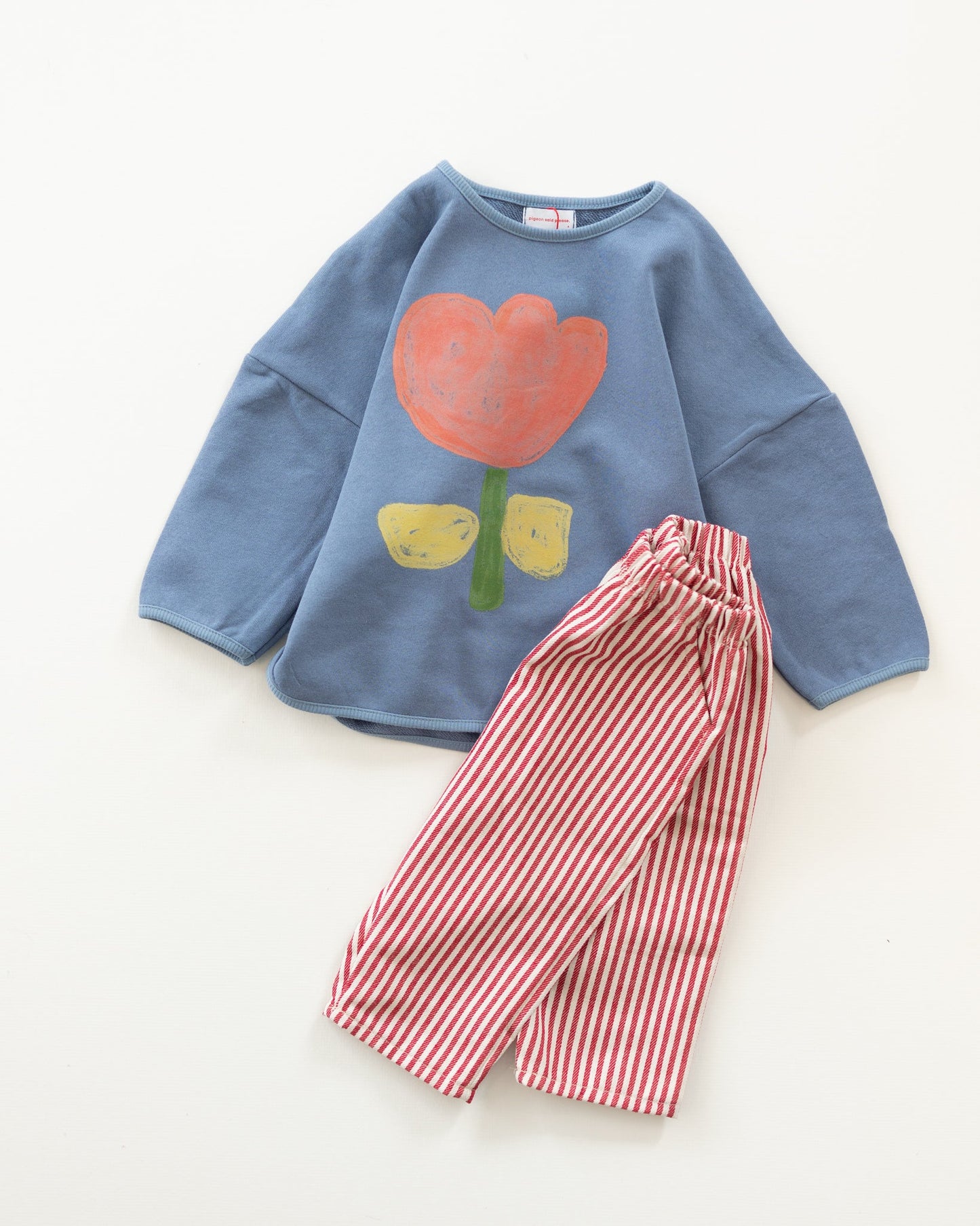 tulip sweatshirt - Pigeon said please