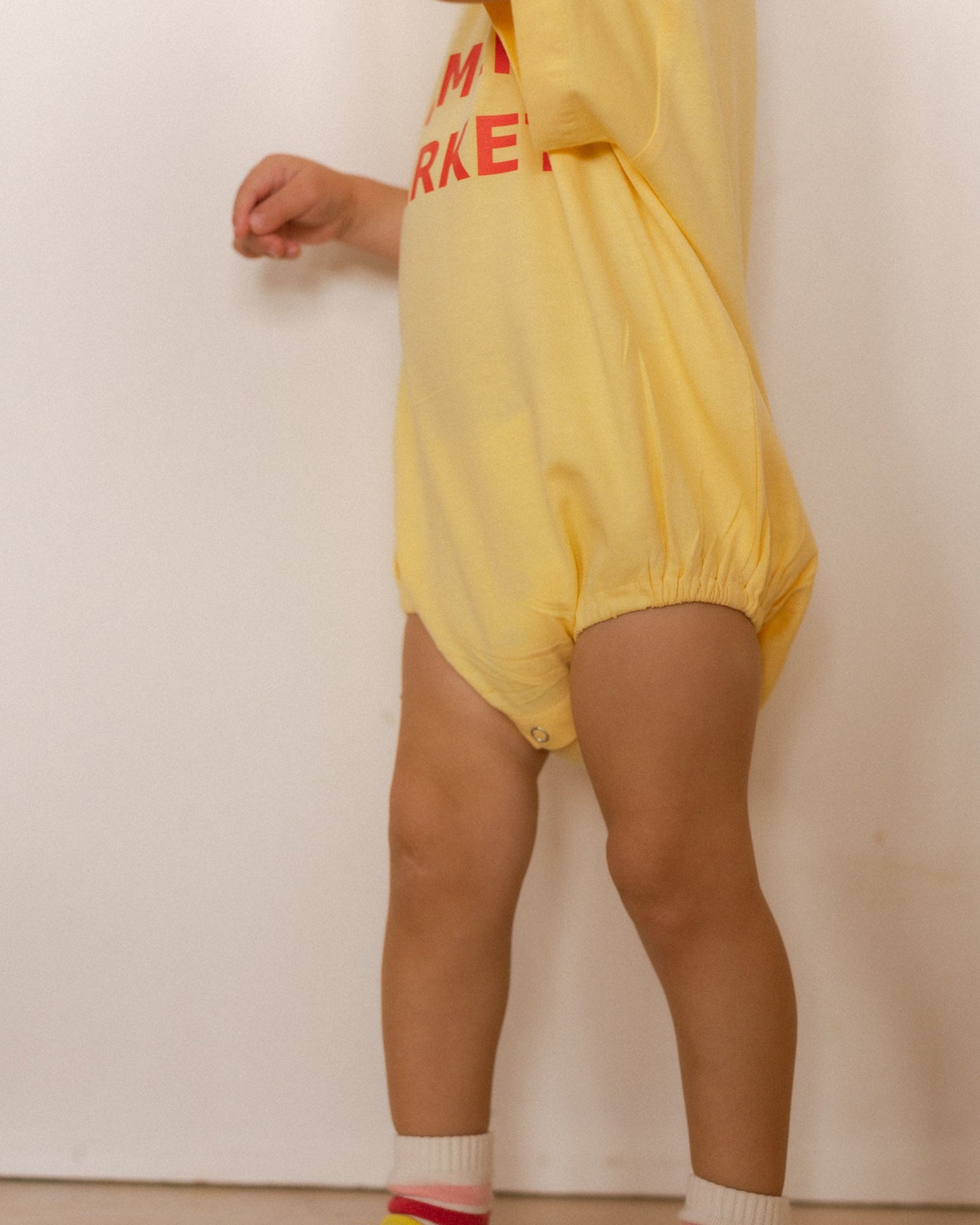 farmers market romper - Pigeon said please