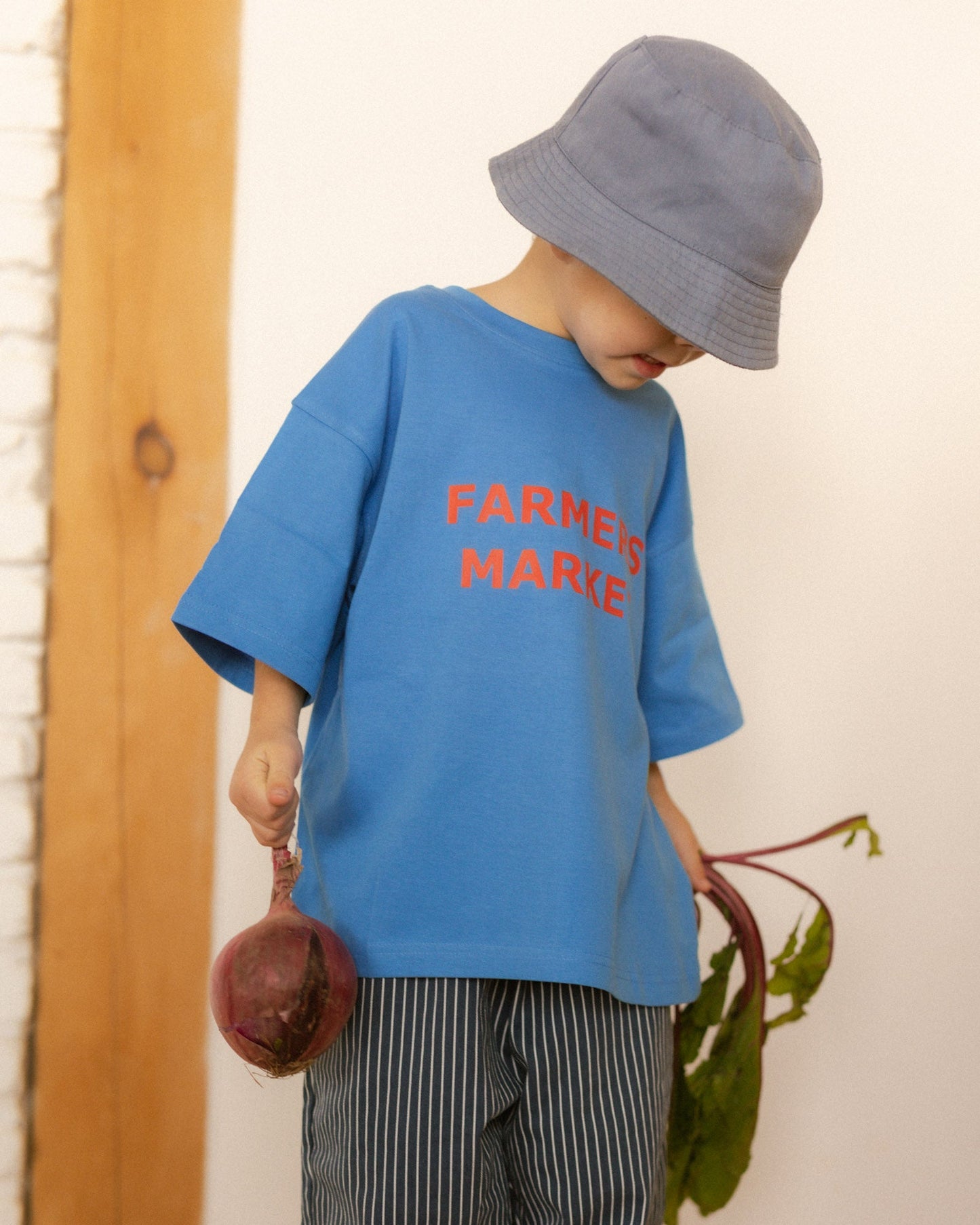 farmers market tee - Pigeon said please