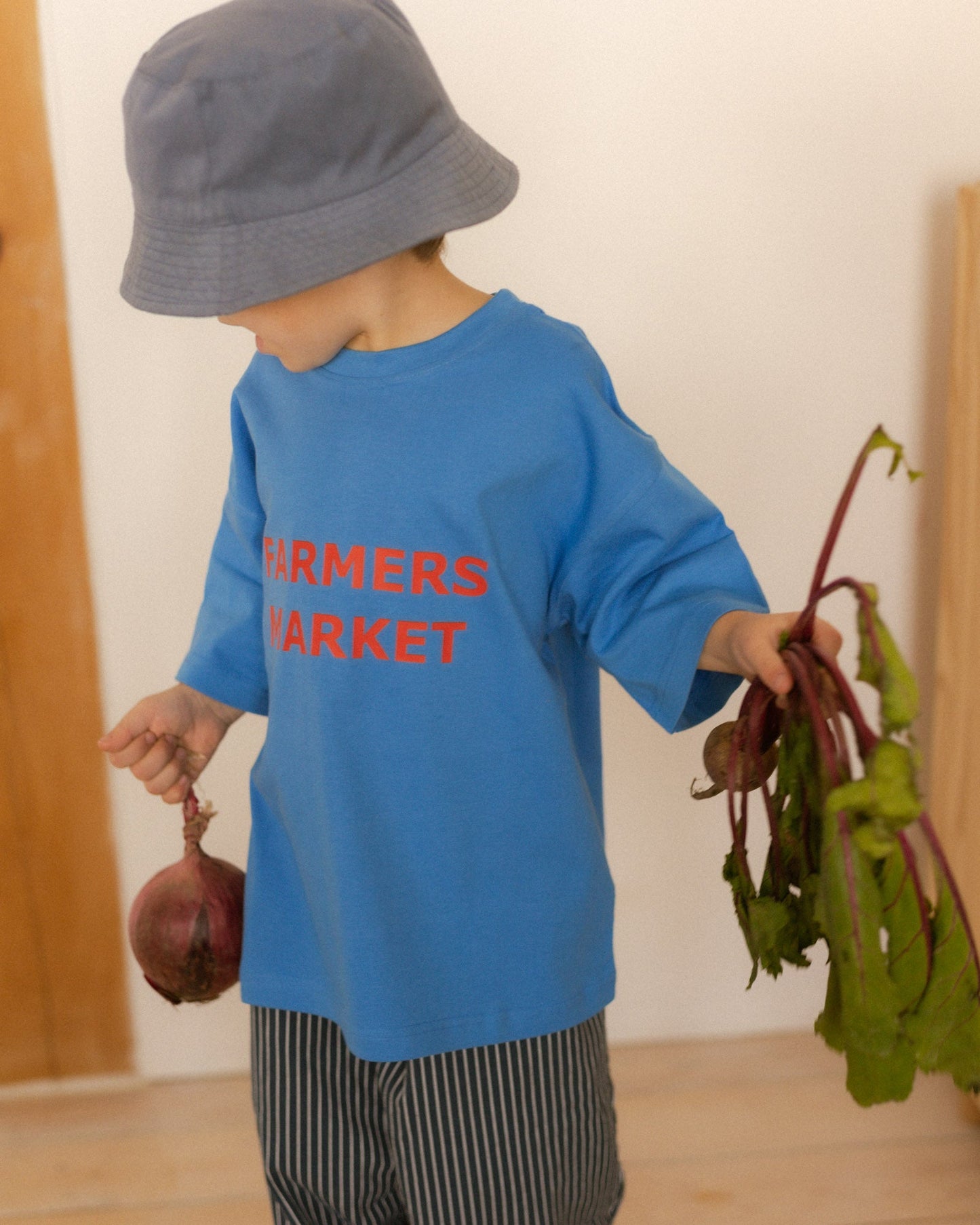 farmers market tee - Pigeon said please