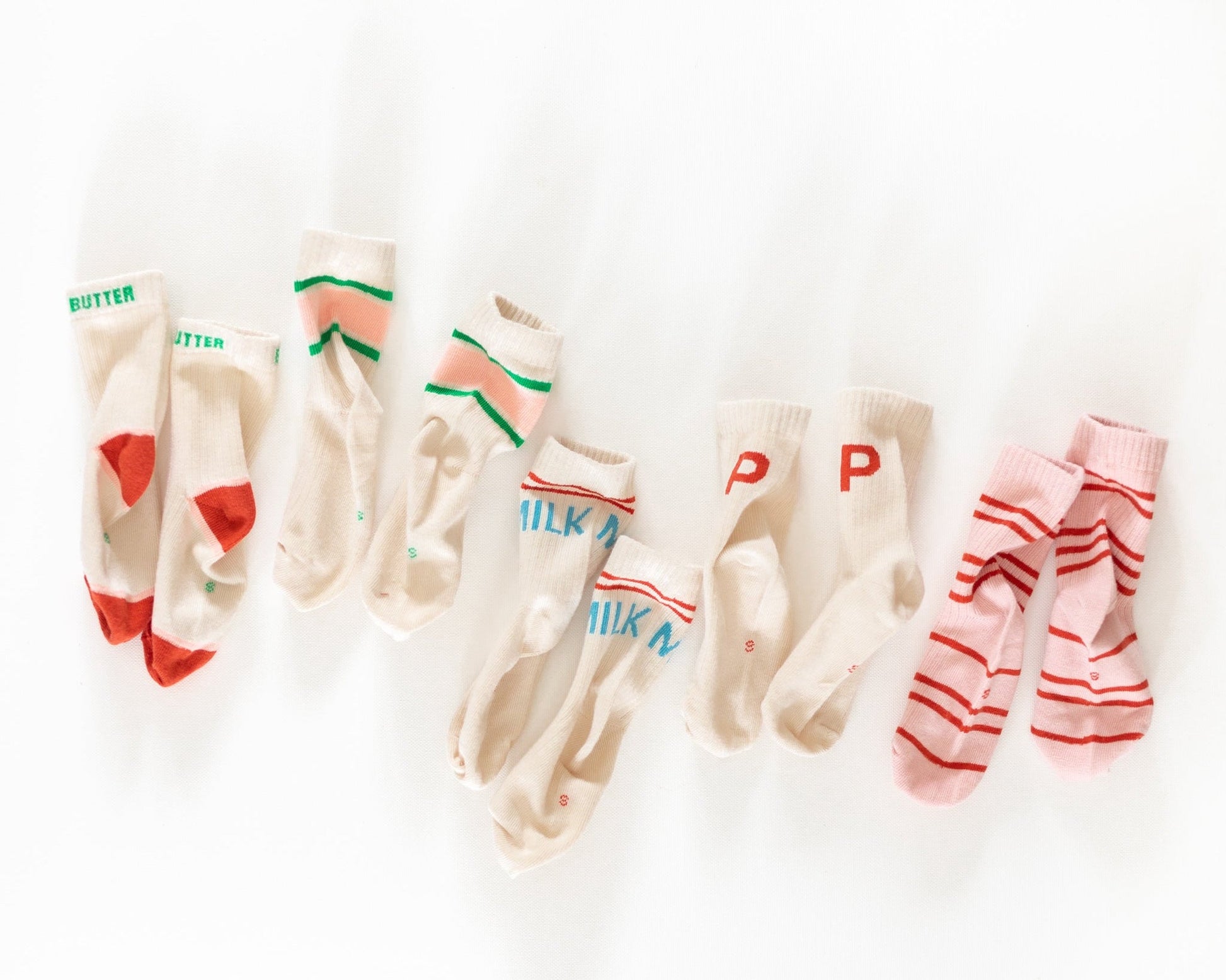 grocery list socks 5 pack - Pigeon said please
