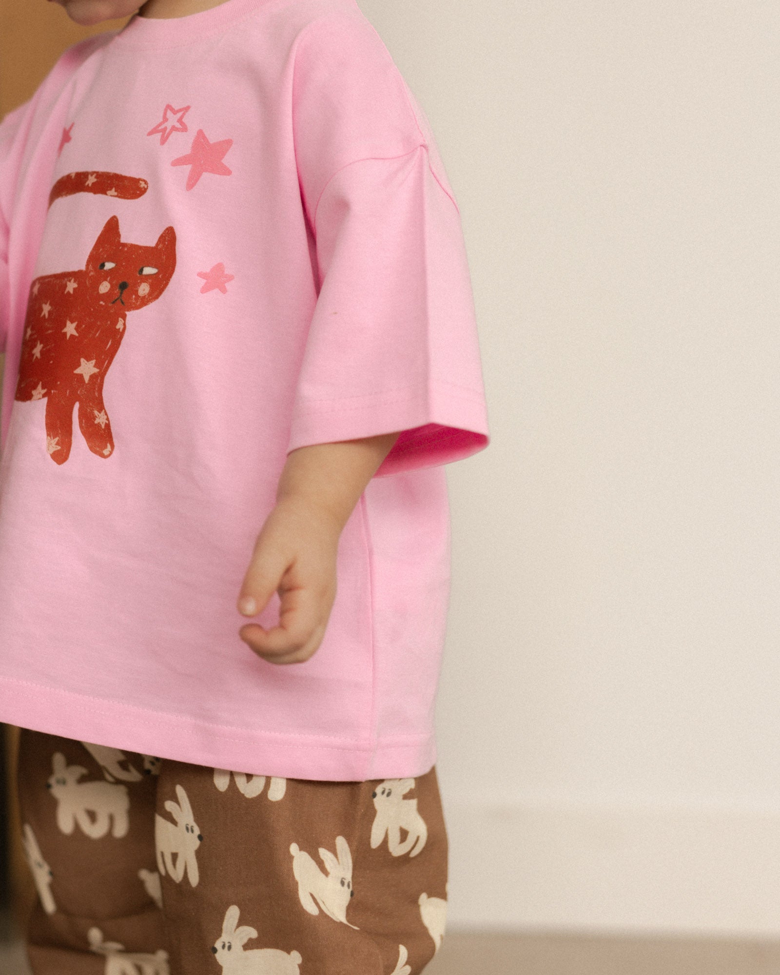 lucky kitten tee - Pigeon said please