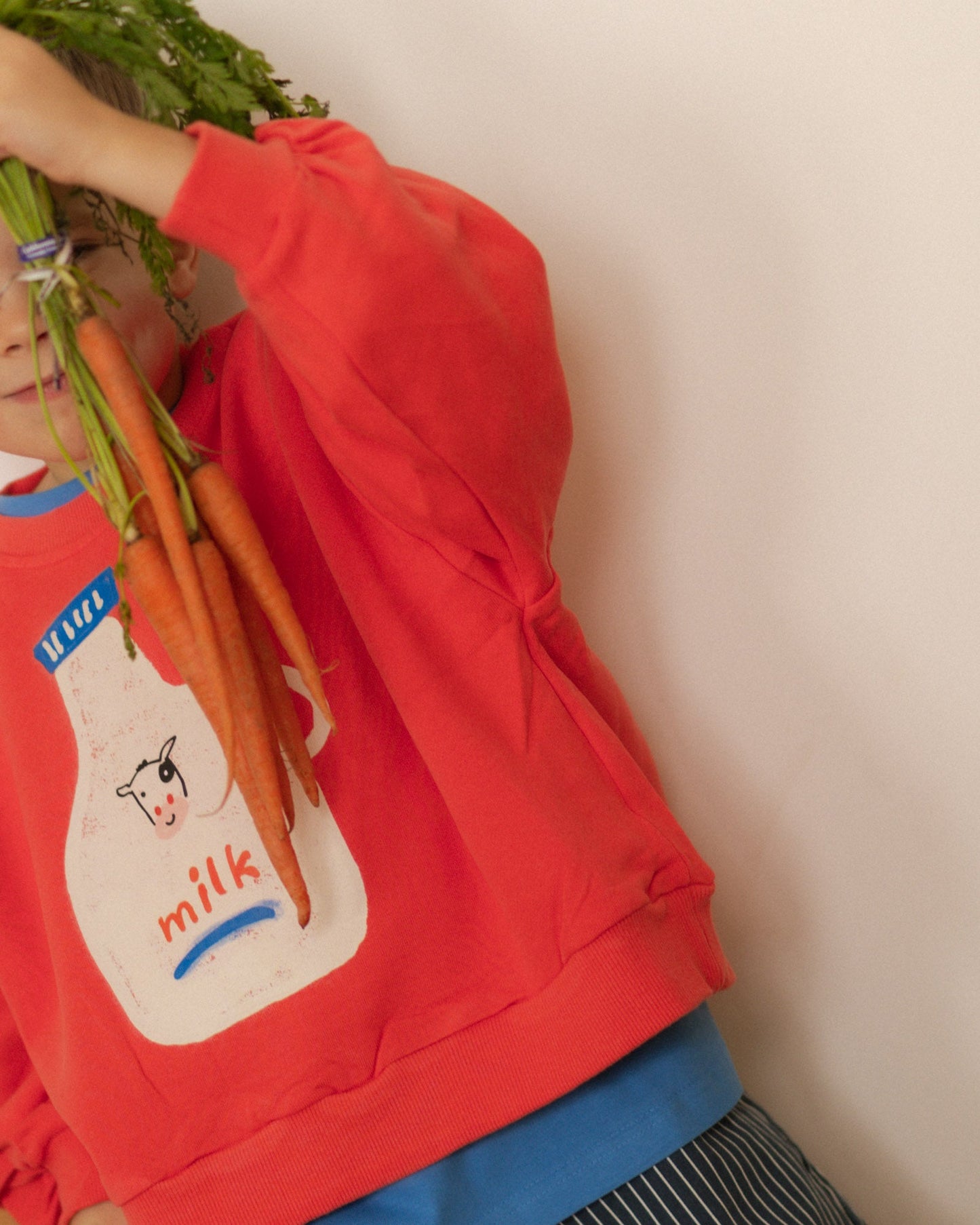 milk jug sweatshirt - Pigeon said please