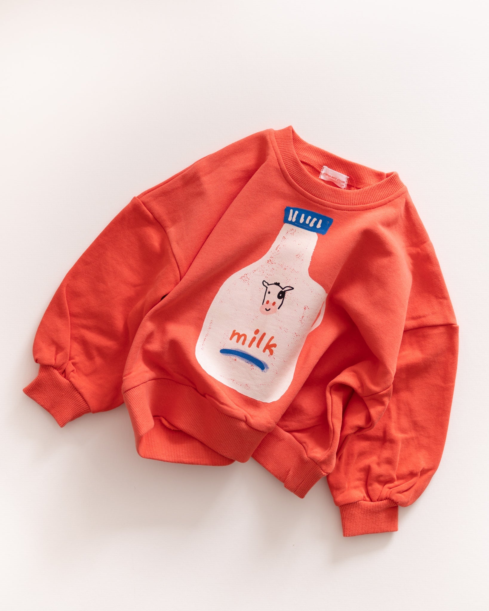 milk jug sweatshirt - Pigeon said please