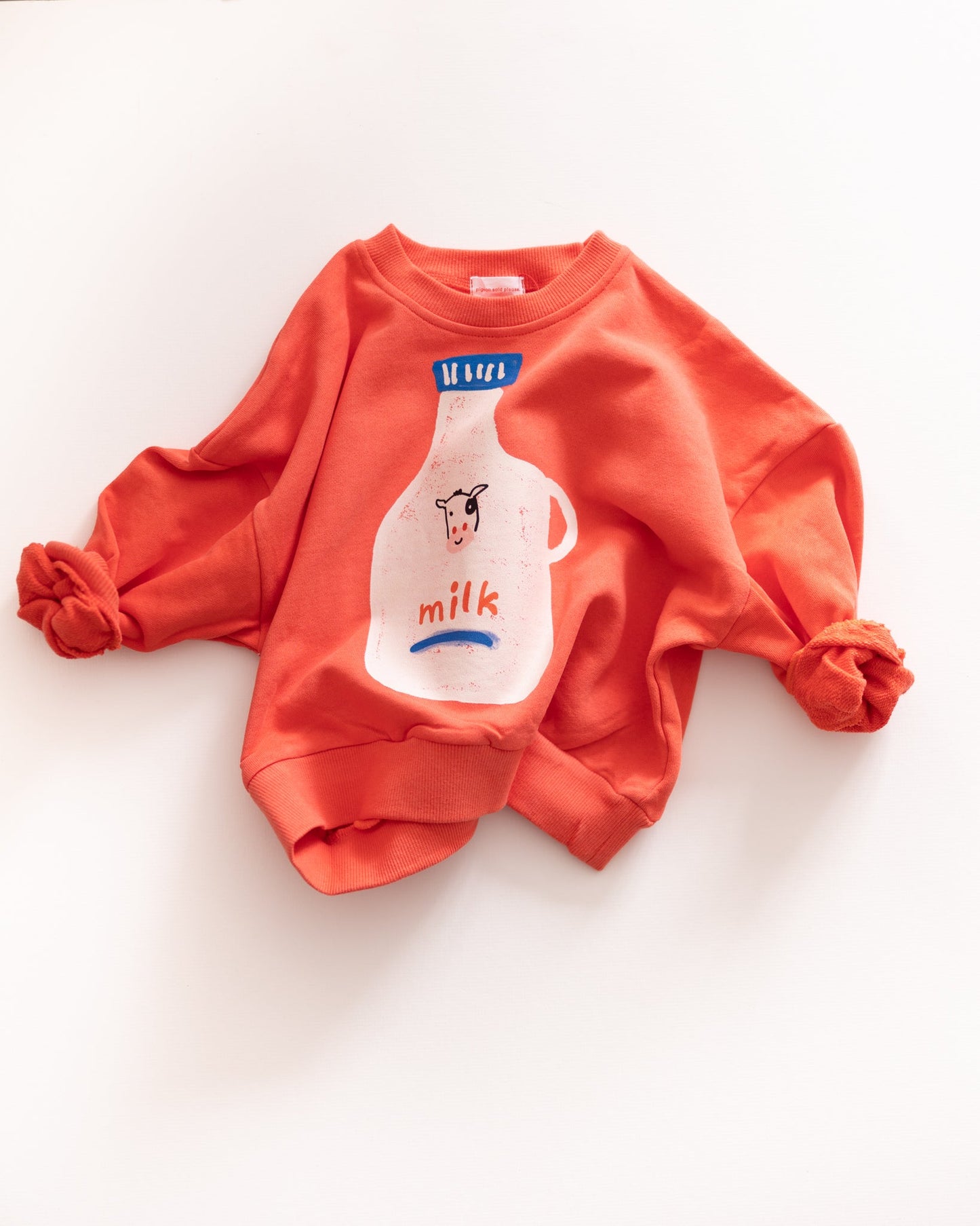 milk jug sweatshirt - Pigeon said please