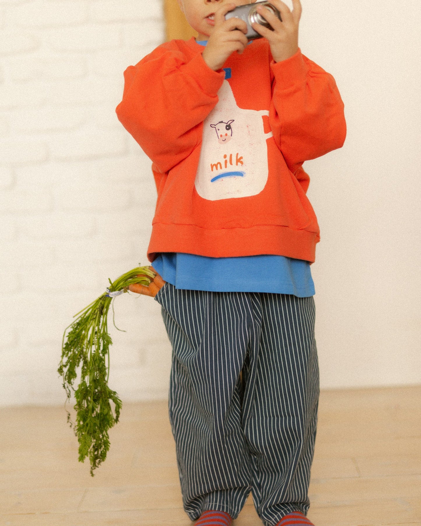 milk jug sweatshirt - Pigeon said please