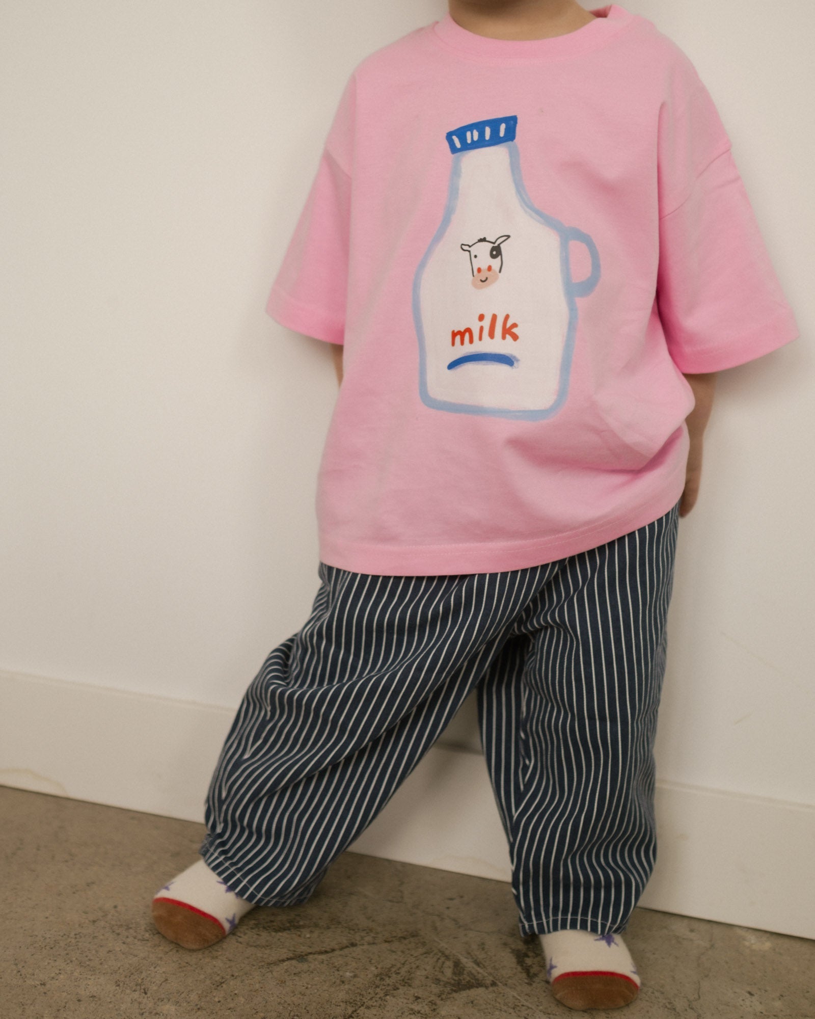milk jug tee - Pigeon said please