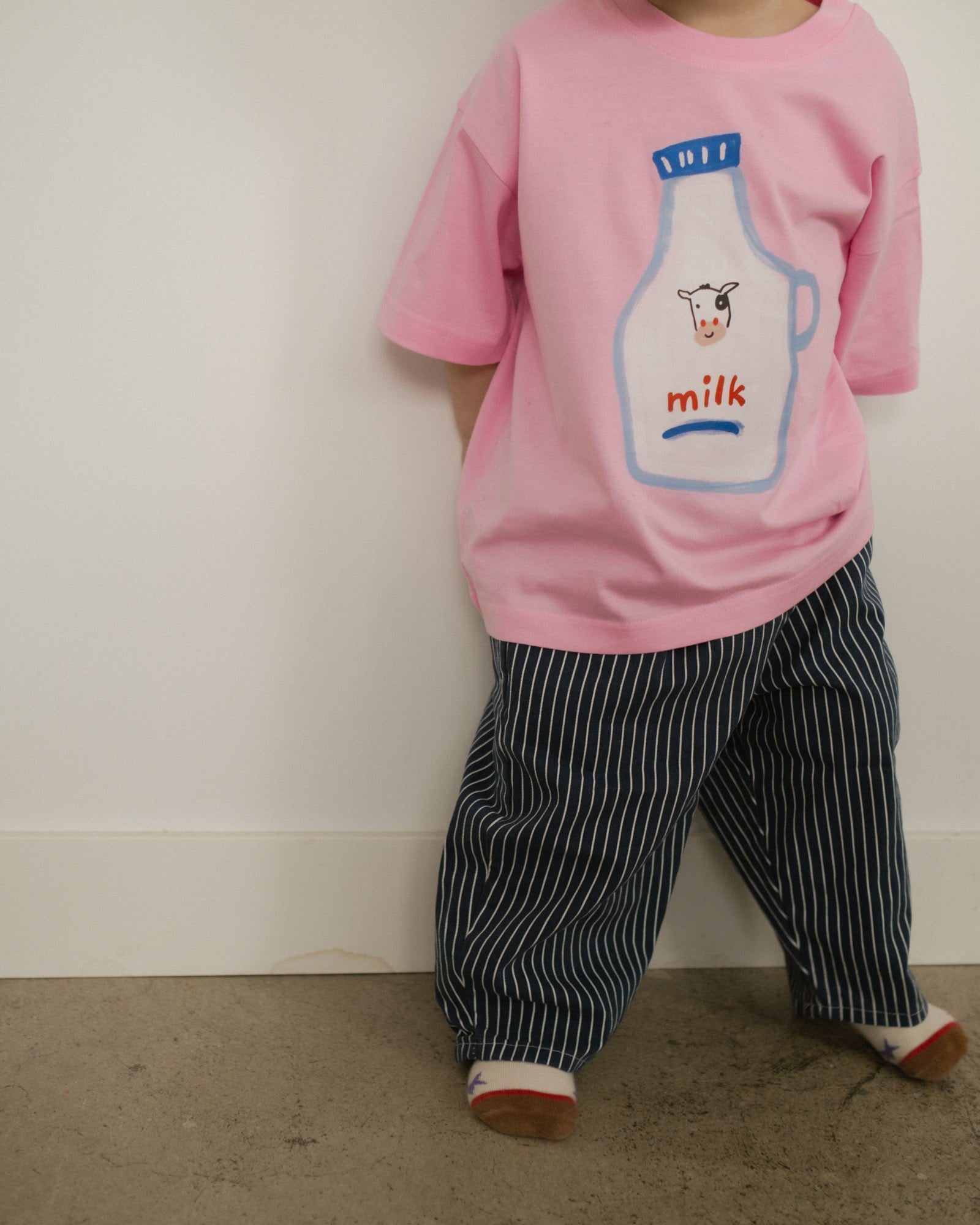 milk jug tee - Pigeon said please