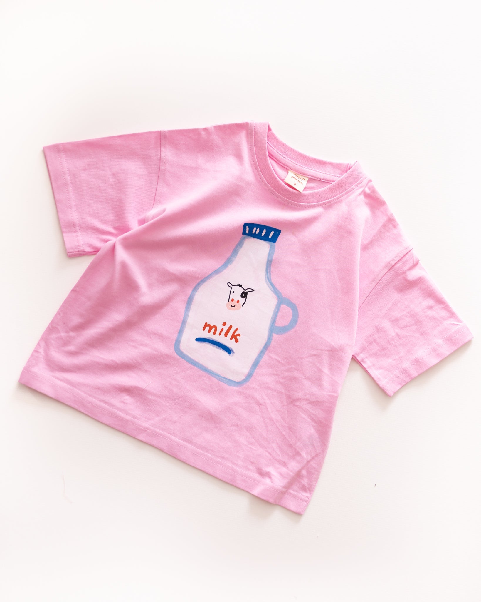 milk jug tee - Pigeon said please