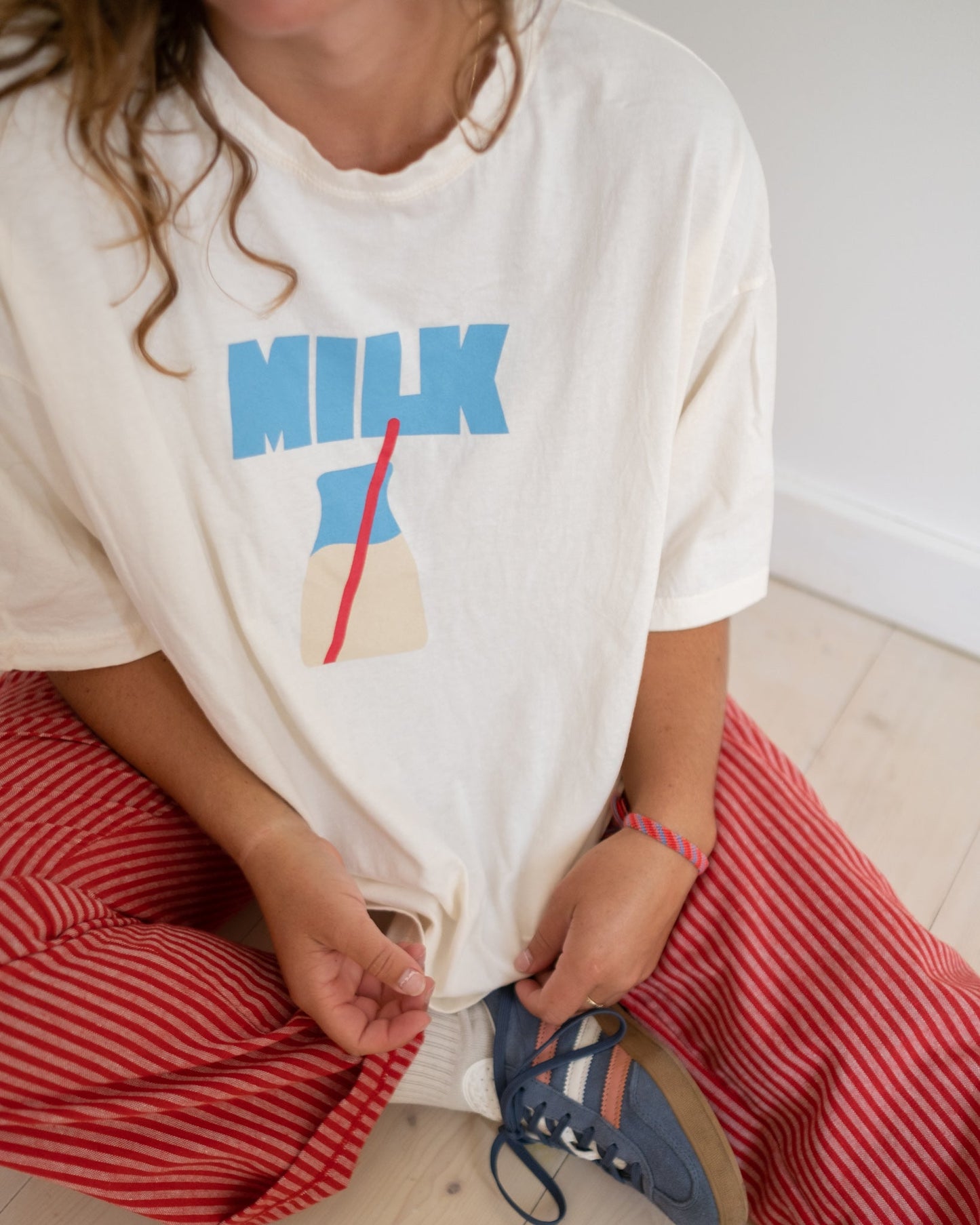 mom's milk tee - Pigeon said please