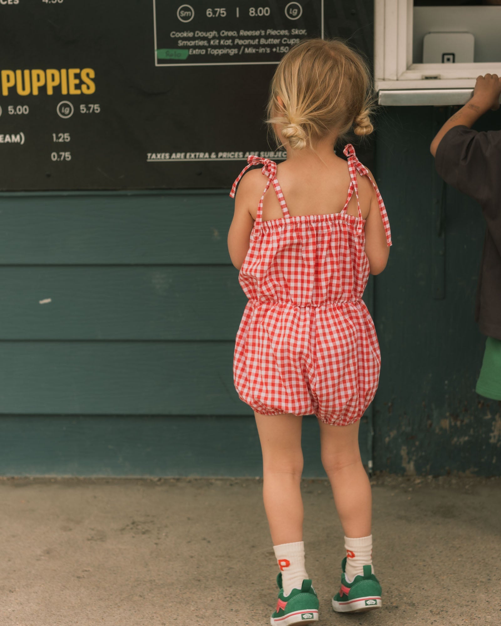 strawberry field romper - Pigeon said please
