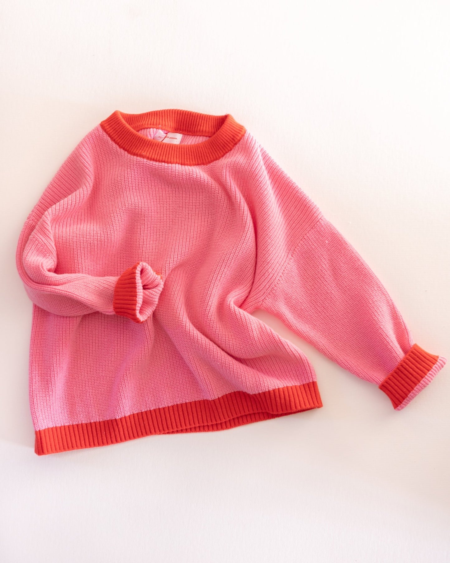 strawberry jam chunky knit - Pigeon said please