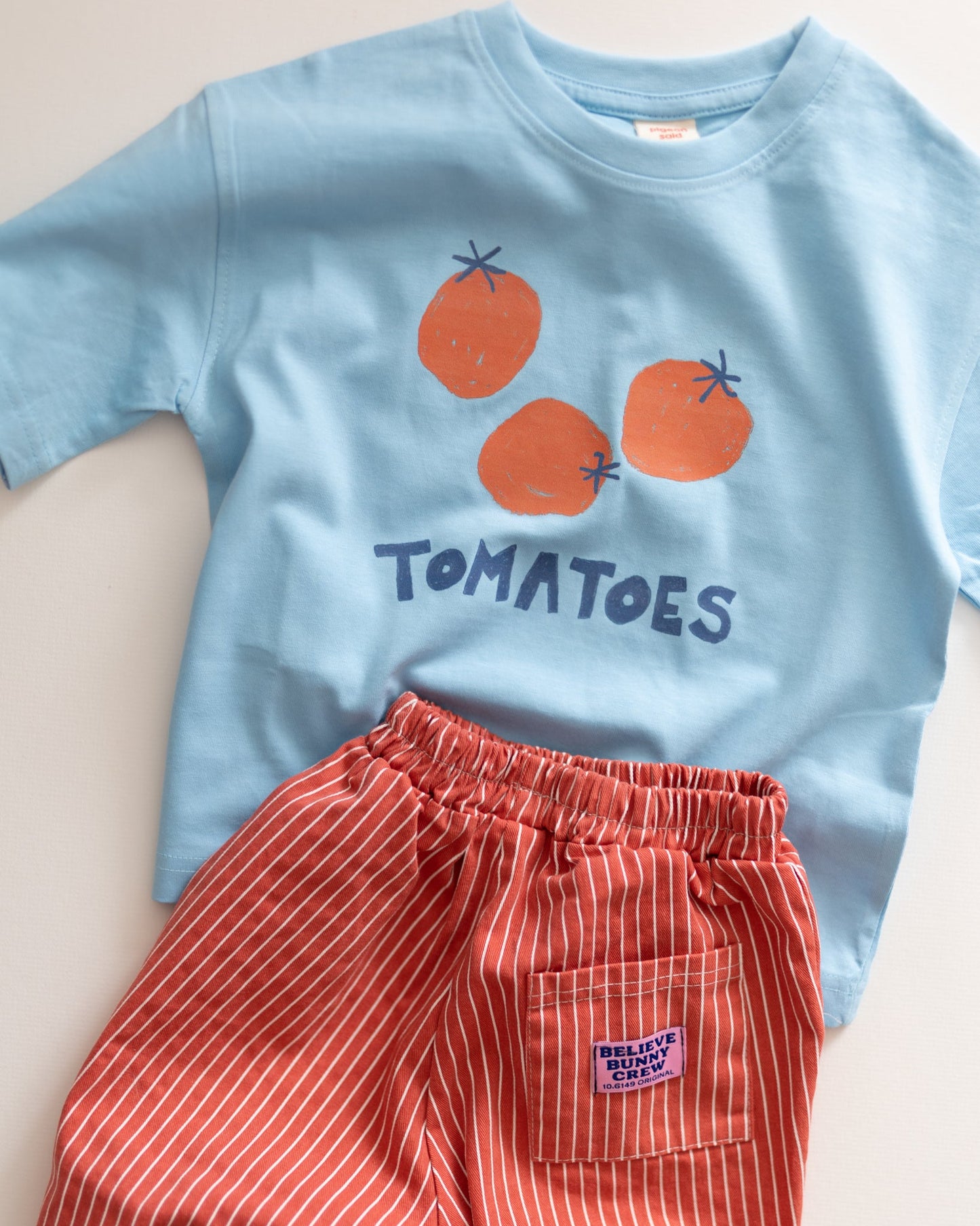 tomato tee - Pigeon said please