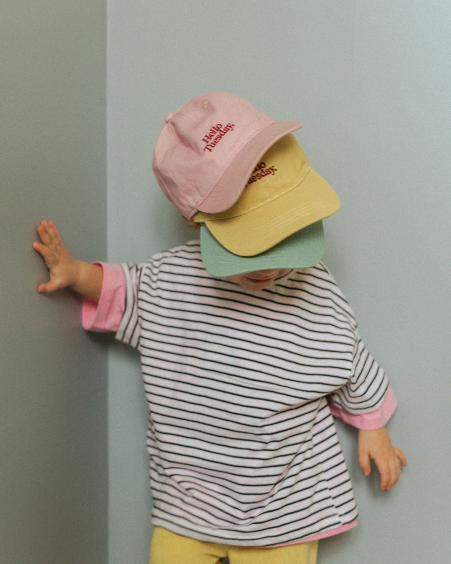 tuesday kids cap - Pigeon said please