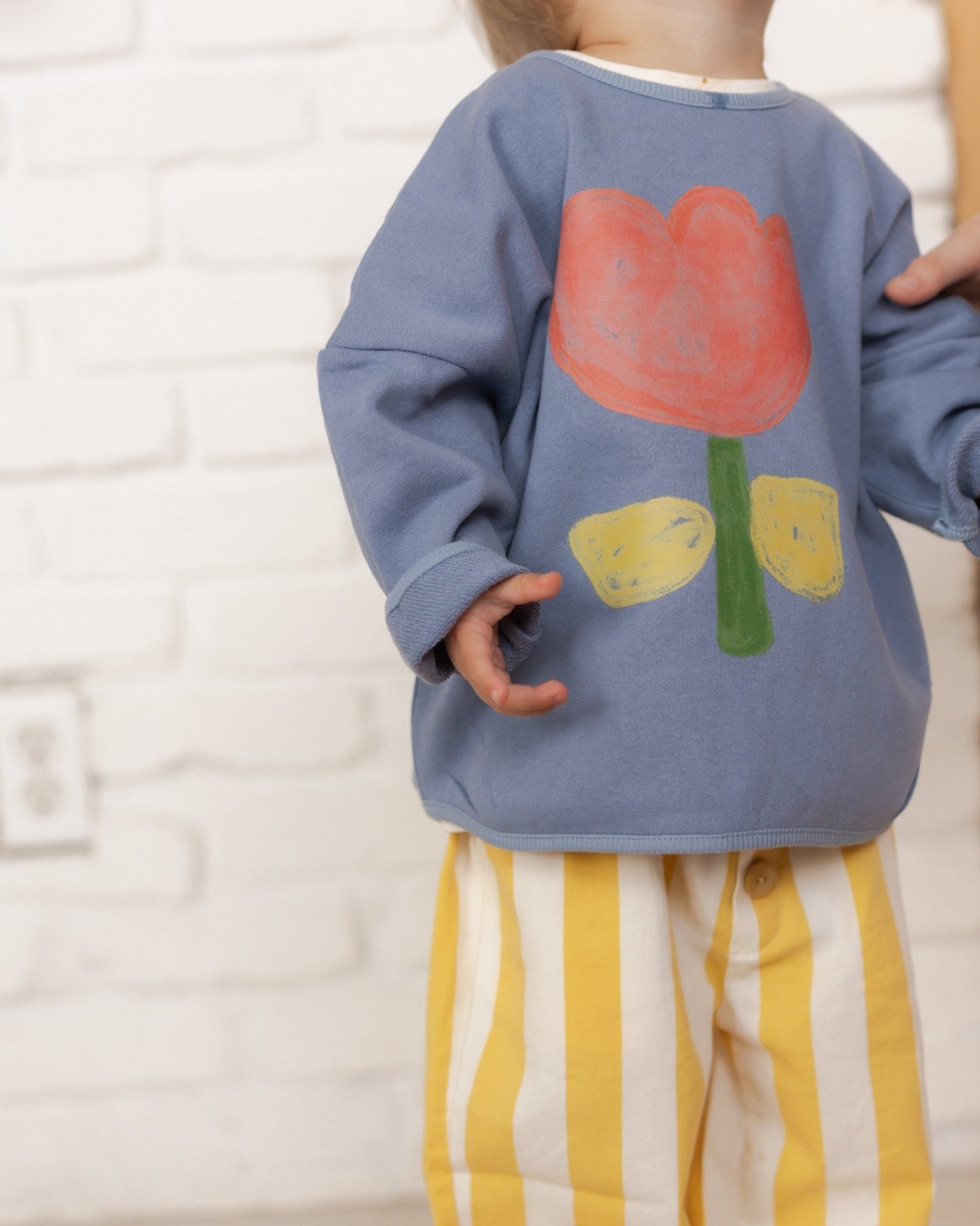 tulip sweatshirt - Pigeon said please