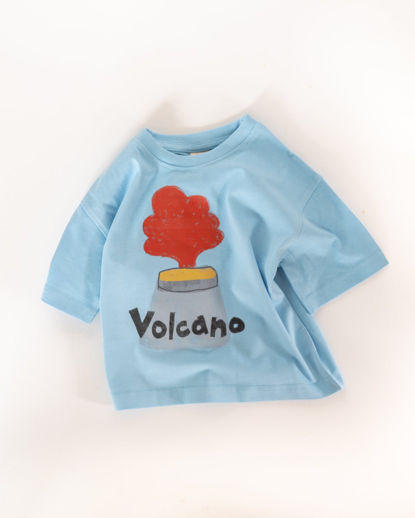 volcano tee - Pigeon said please