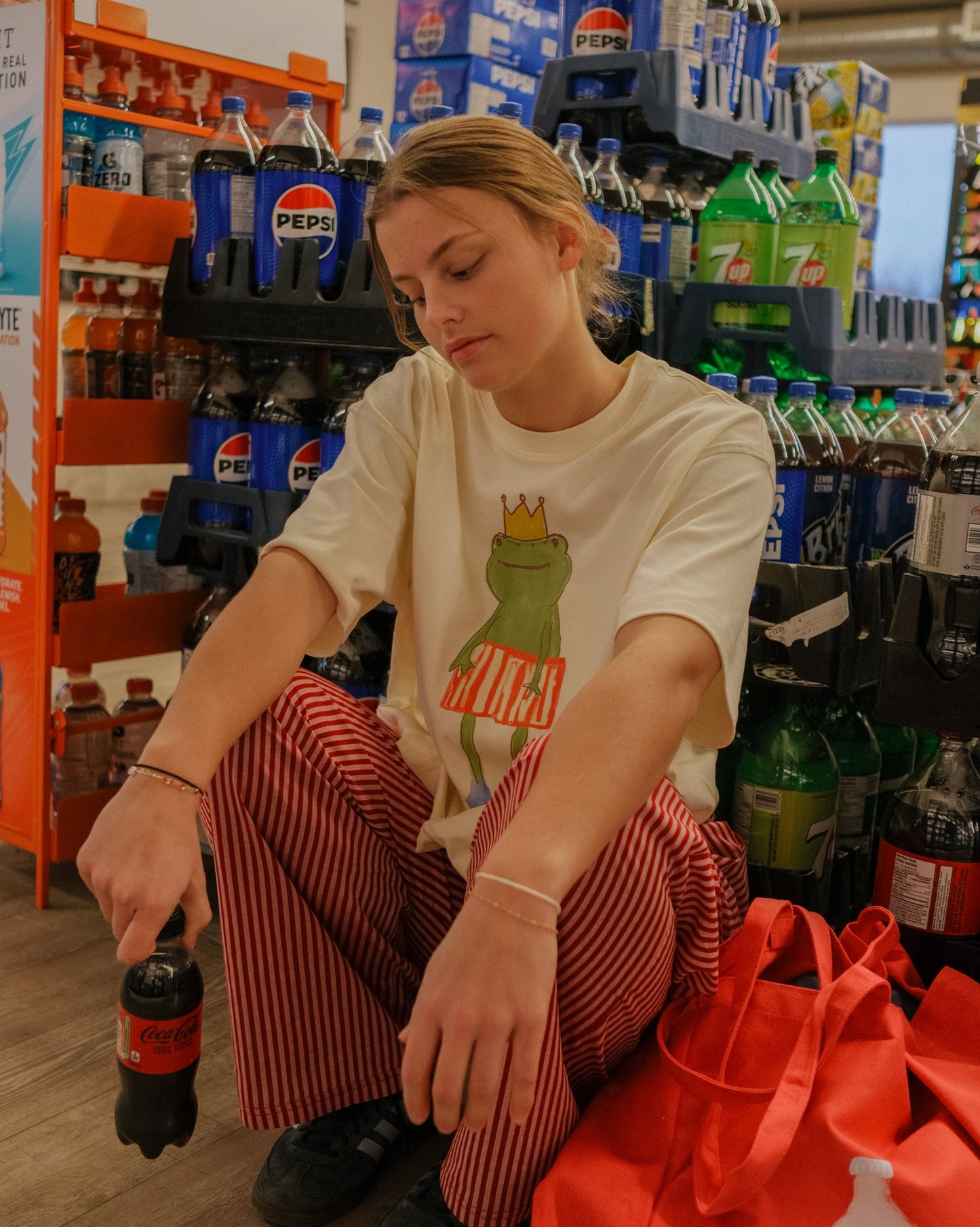 womans frog prince tee - Pigeon said please